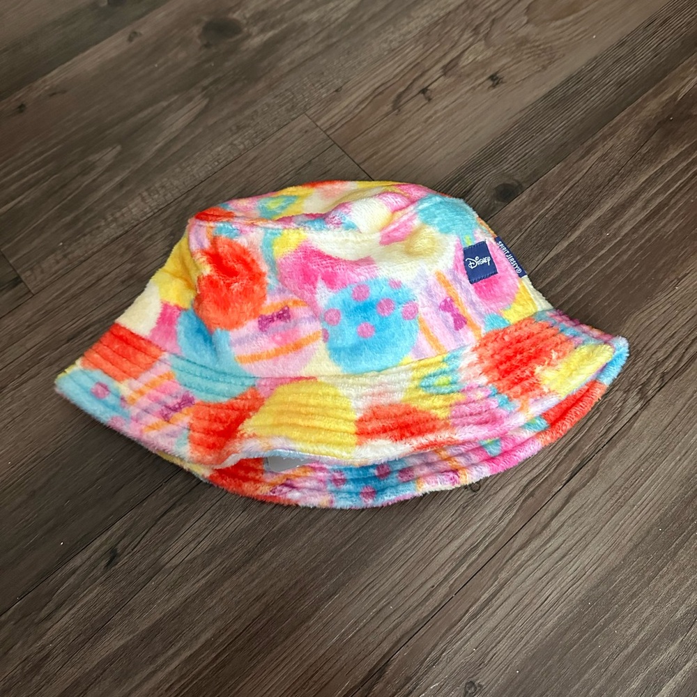 NWT Disney Parks Spirit Jersey Sherpa Bucket Hat